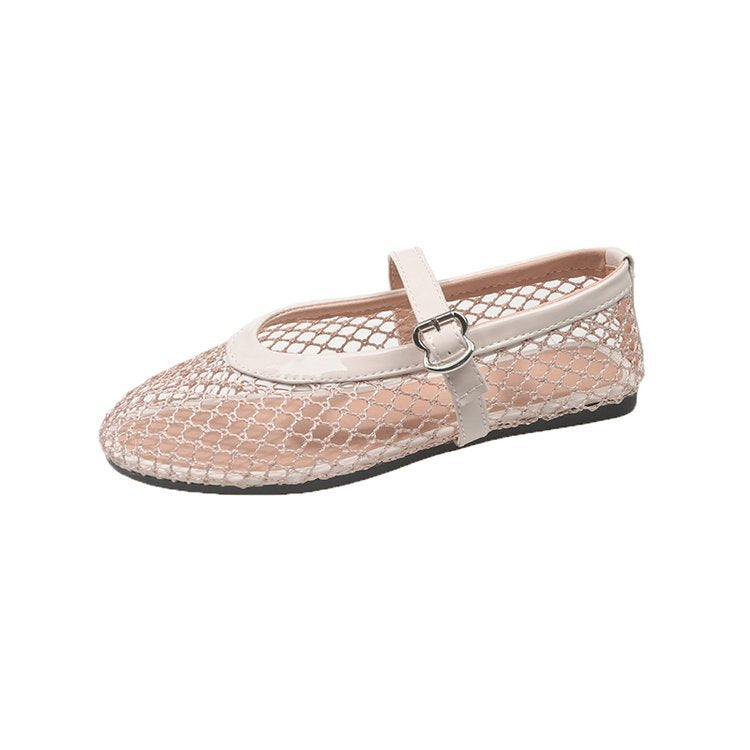 Womens Mary Jane Flat Sandals