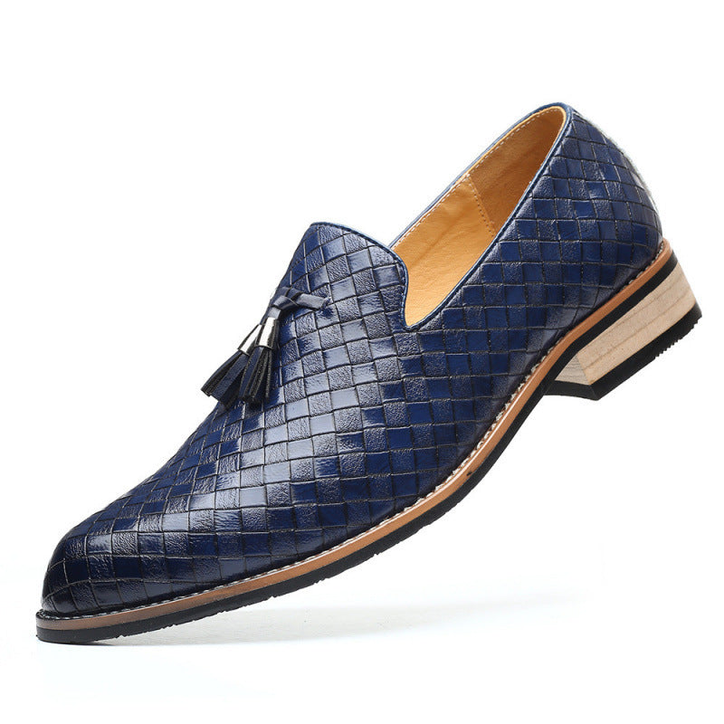 Mens Casual Tassel Loafers Slip On Shoes