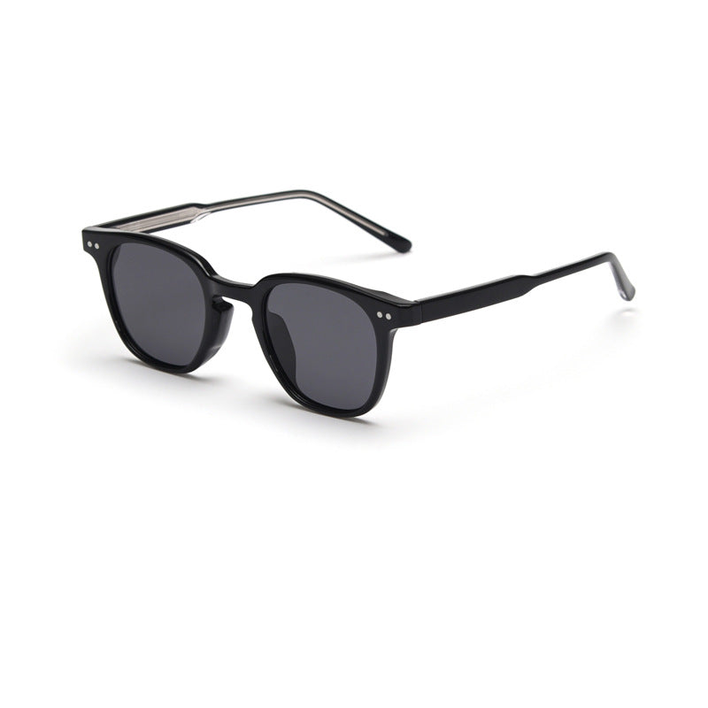 Small Round Frame Polarized Sunglasses TR90 UV400 Protection