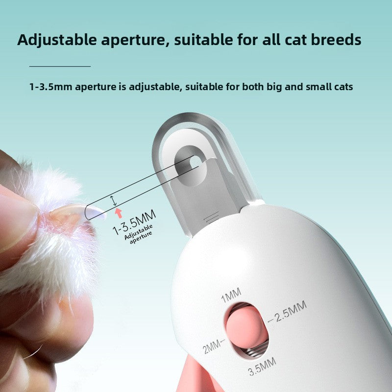 Adjustable Pet Nail Clippers with Safety Guard