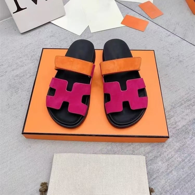Women's platform slippers