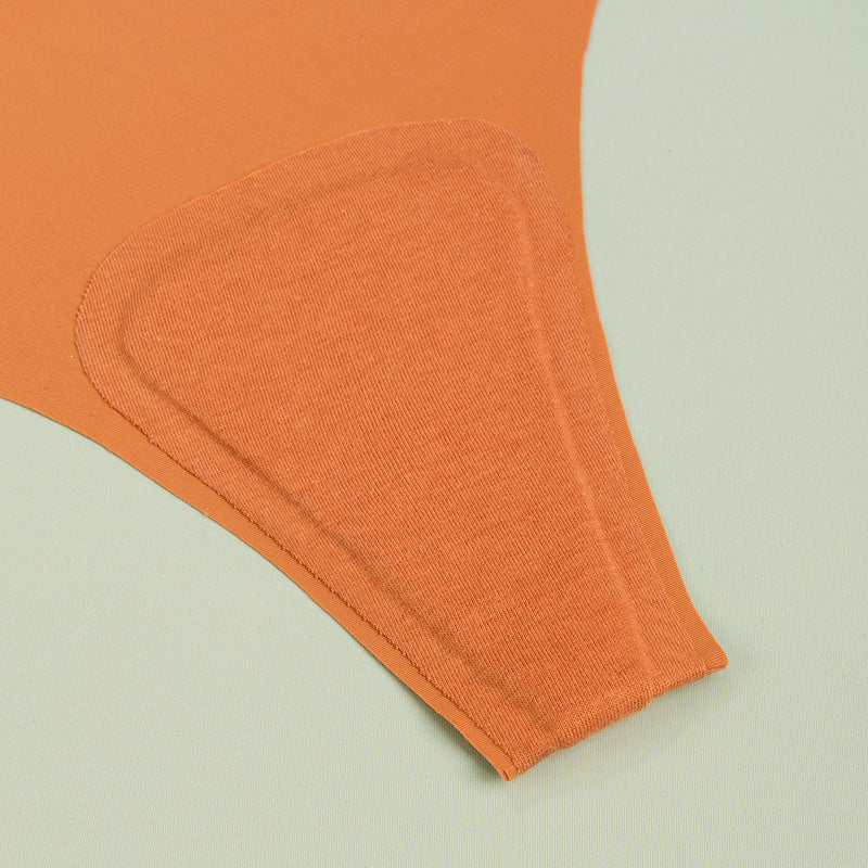 Seamless Yoga Underwear with Cotton Lining