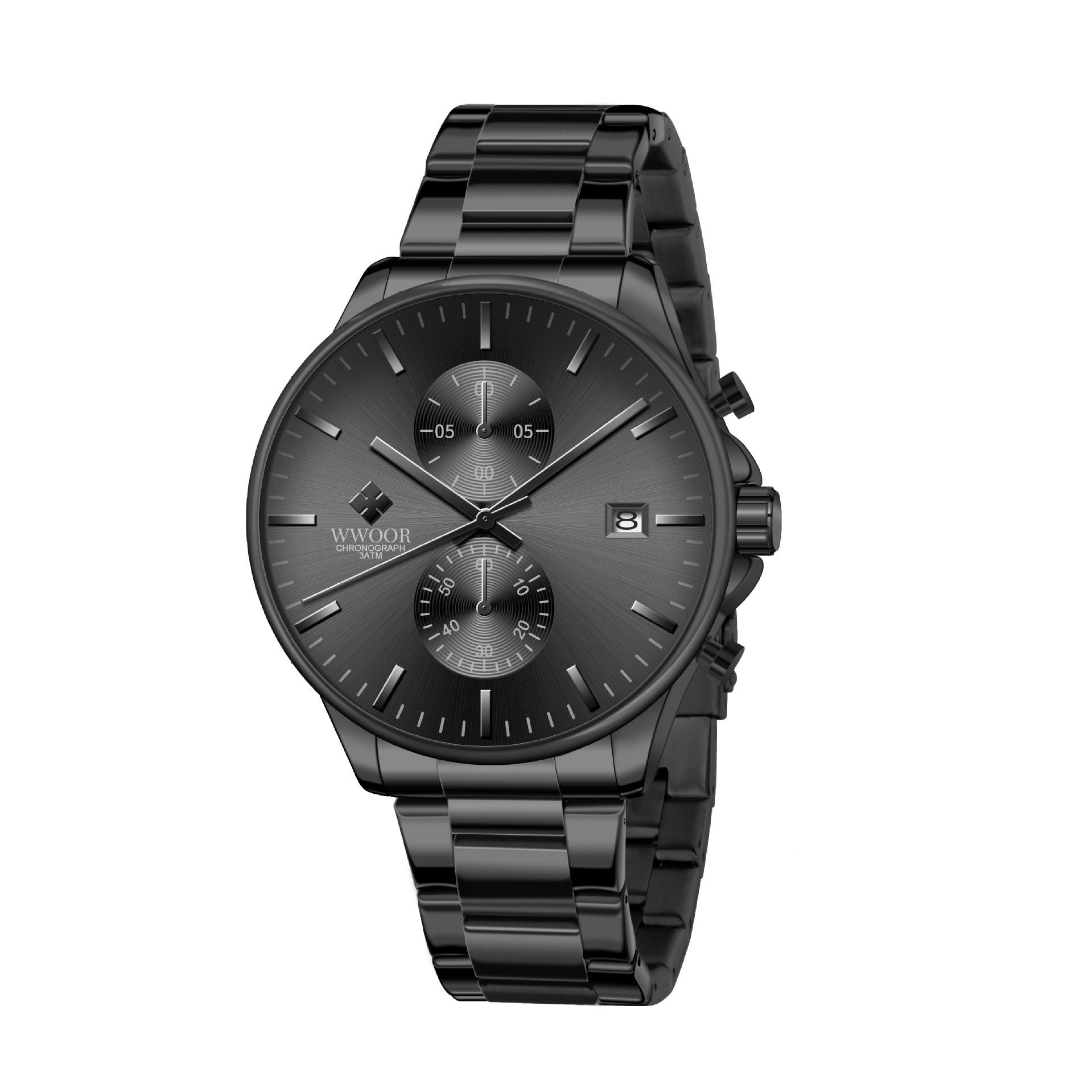 Mens Stainless Steel Quartz Watch