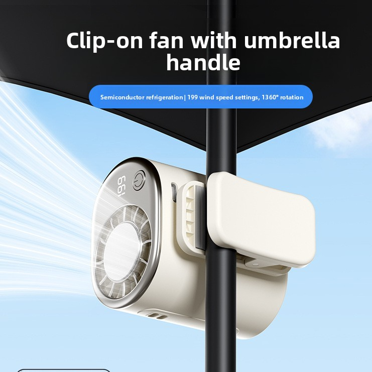 Portable Clip-On Cooling Fan