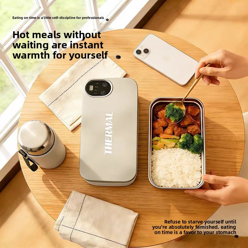 Portable Electric Lunch Box with Self-Heating Function