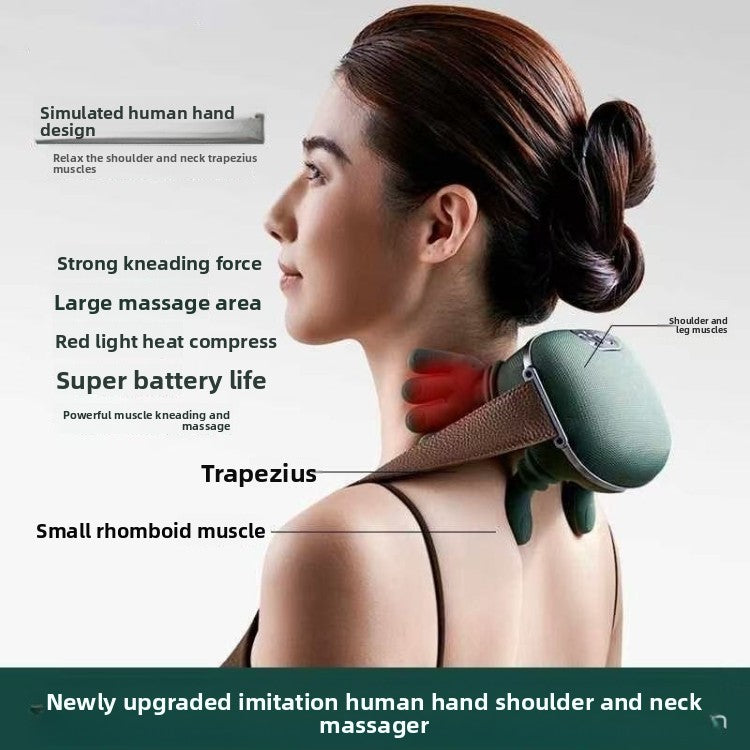 Shoulder and neck massager