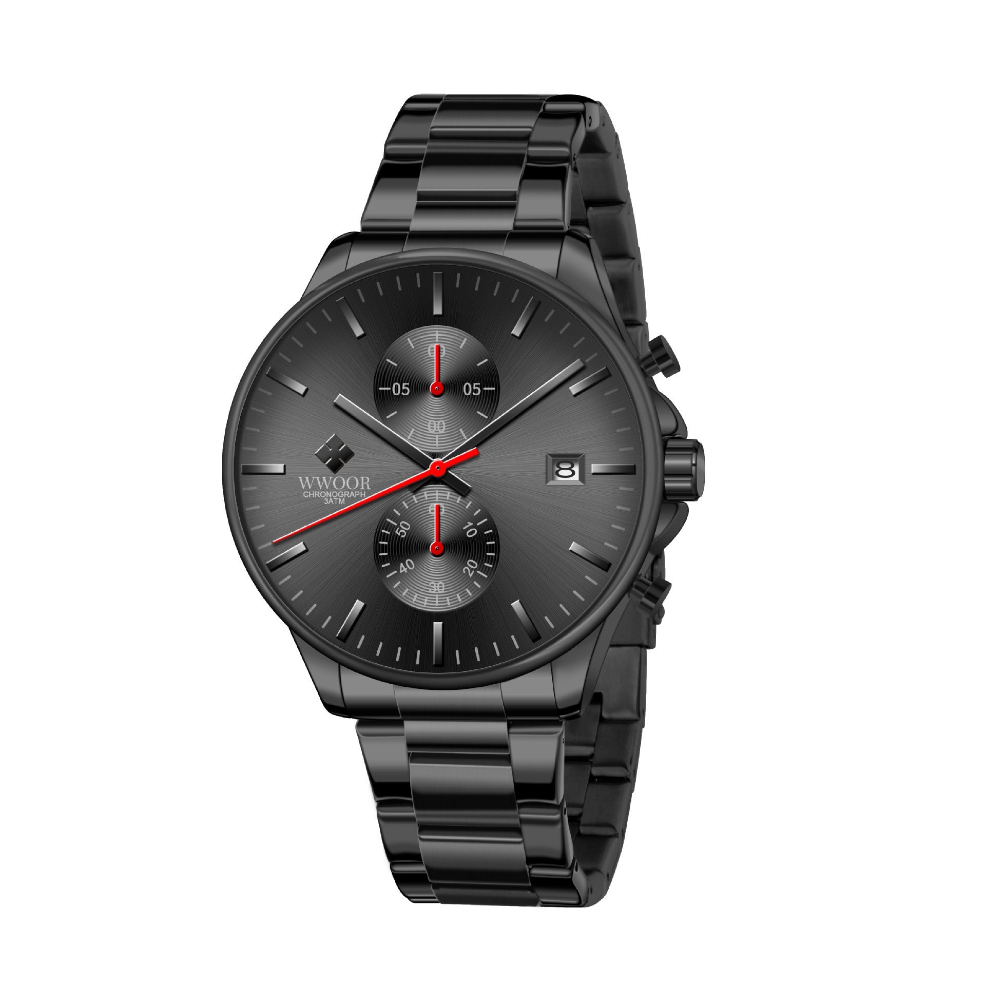 Mens Stainless Steel Quartz Watch