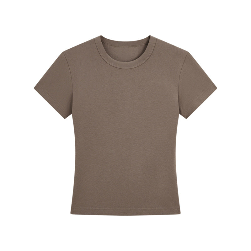 Womens Slim Fit Cotton Tshirt