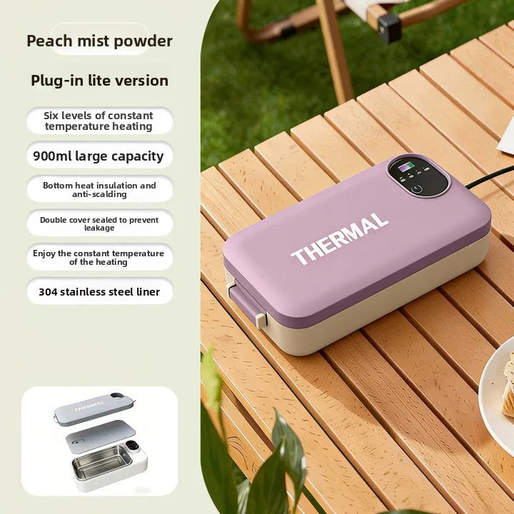 Portable Electric Lunch Box with Self-Heating Function
