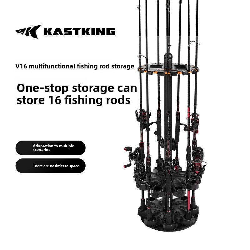 Floor Standing Fishing Rod Rack
