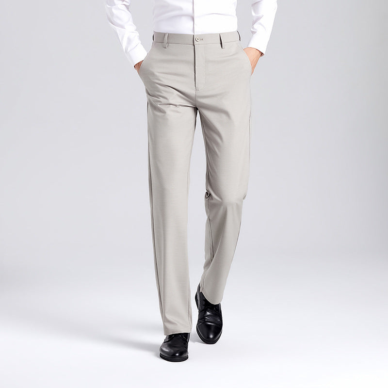 Men's Business Casual Straight Leg Pants