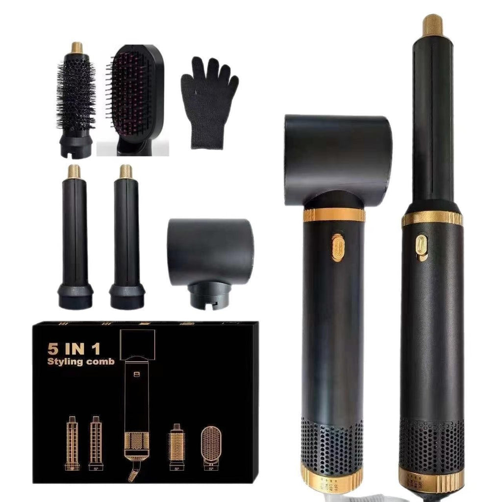 Multifunctional Hair Dryer Curling Straightener Iron