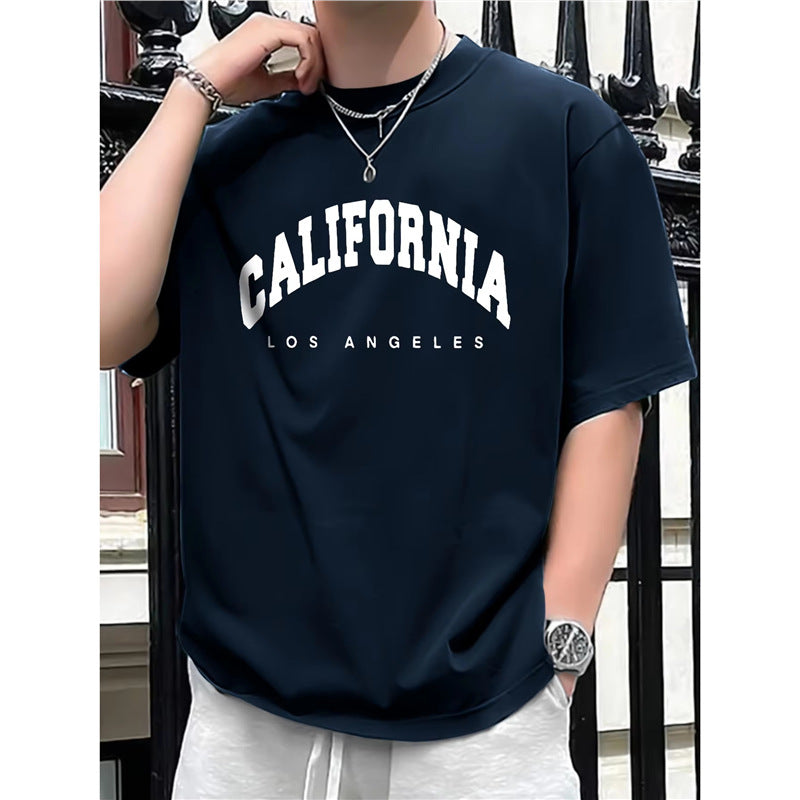 Men's Casual Loose Short-Sleeved Top