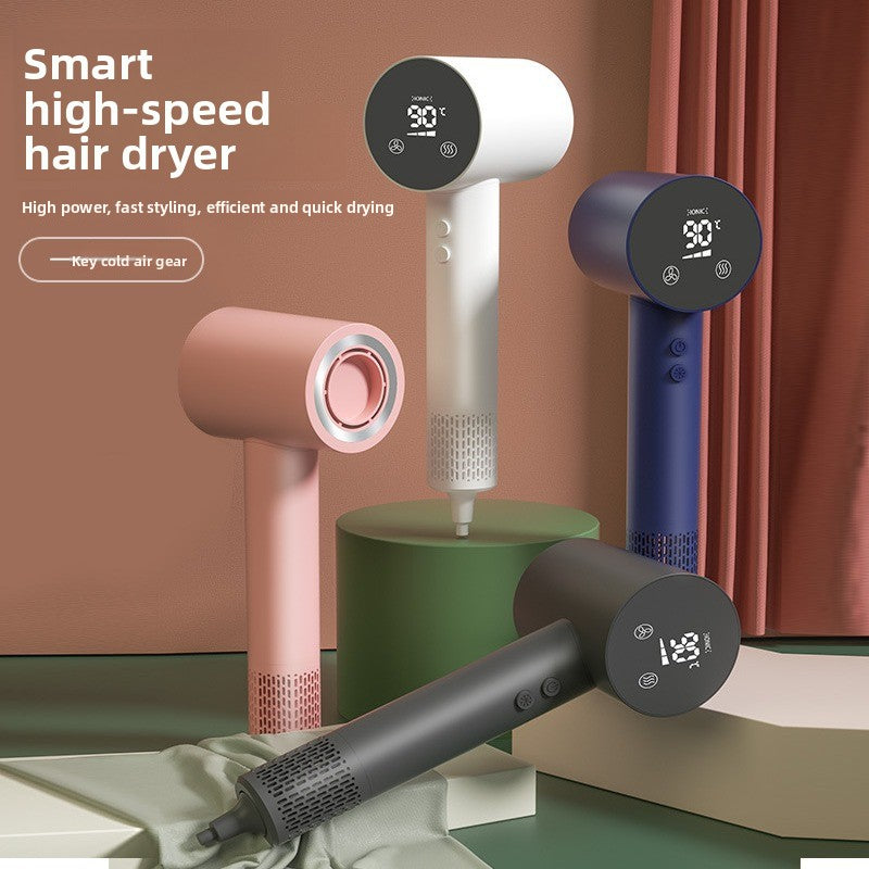 Touch Screen Hair Dryer with Negative Ion Technology
