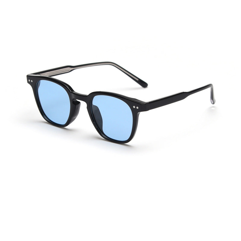Small Round Frame Polarized Sunglasses TR90 UV400 Protection