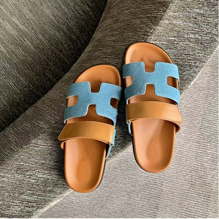 Women's platform slippers