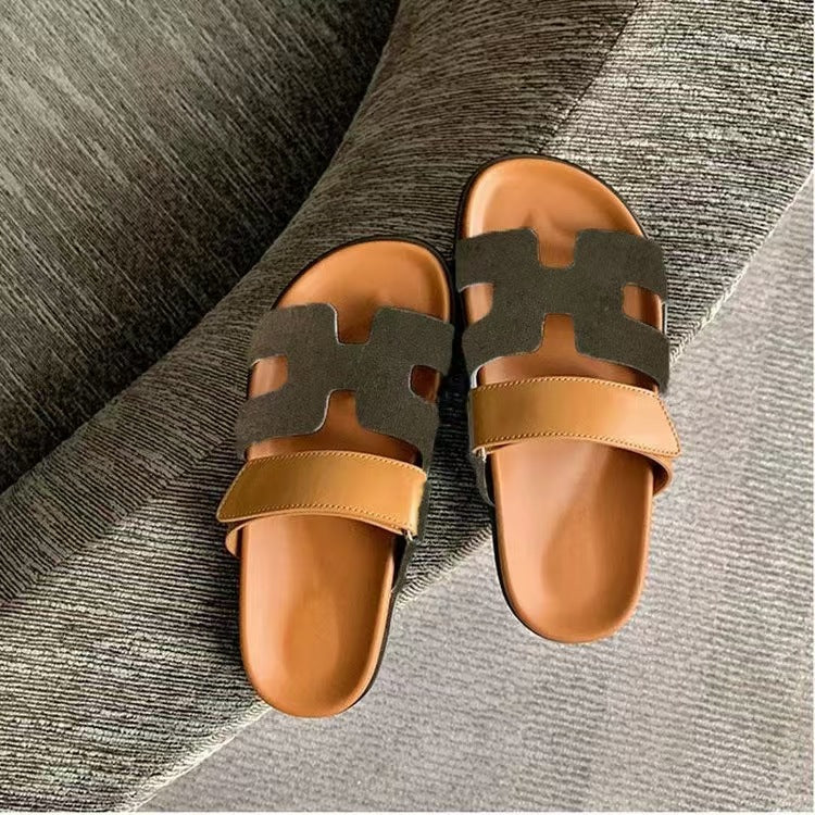 Women's platform slippers