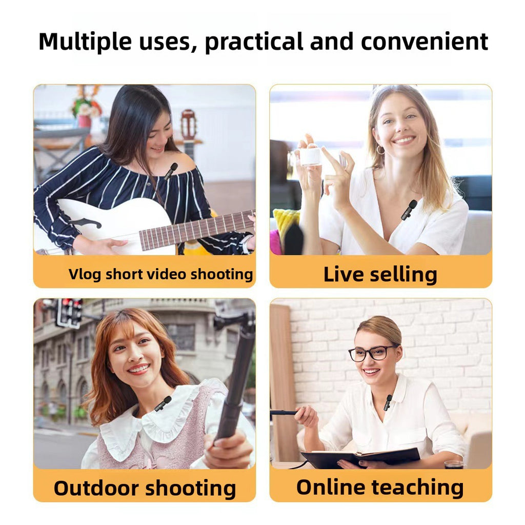Wireless lavalier microphone