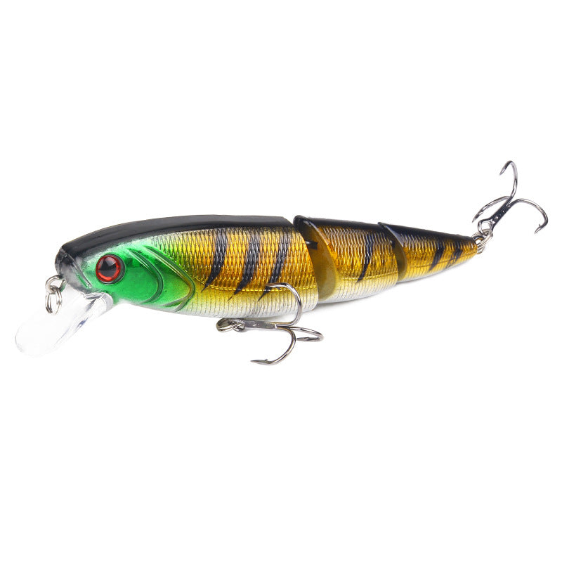8-Color Colorful Three-Section Lure  Fishing Gear Products