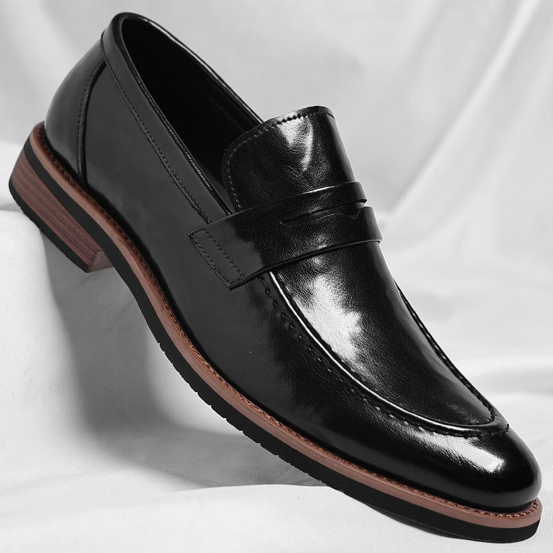 Mens Pointed Toe Oxford Dress Shoes