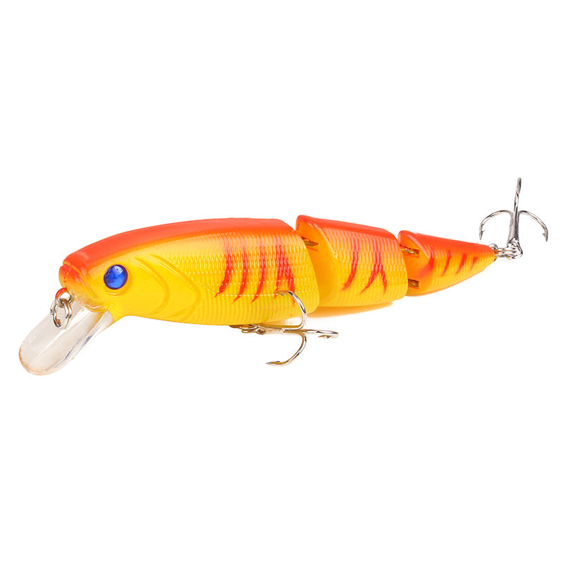 8-Color Colorful Three-Section Lure  Fishing Gear Products