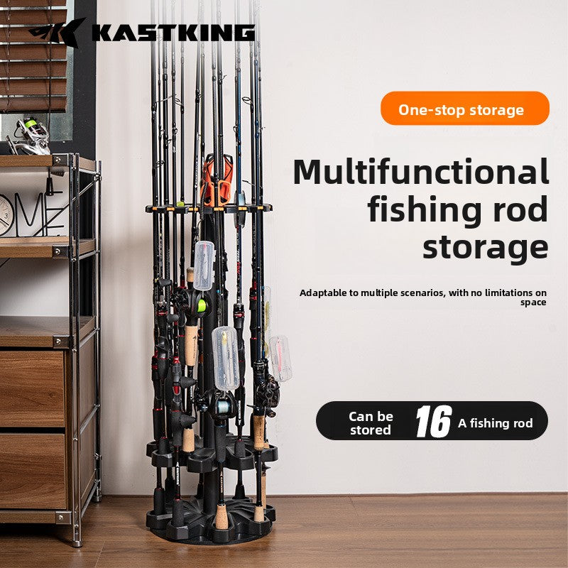 Floor Standing Fishing Rod Rack