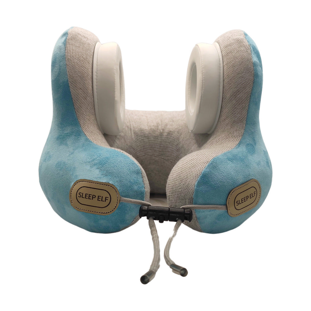 Bluetooth Music Massage U-Shaped Travel Pillow