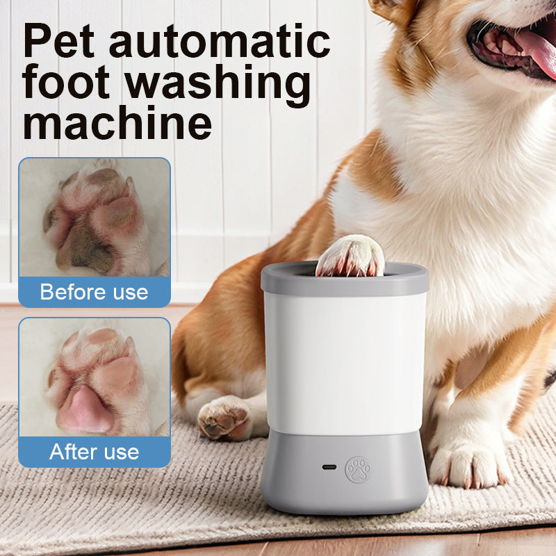 Automatic Pet Paw Cleaner Electric Foot Washing Cup