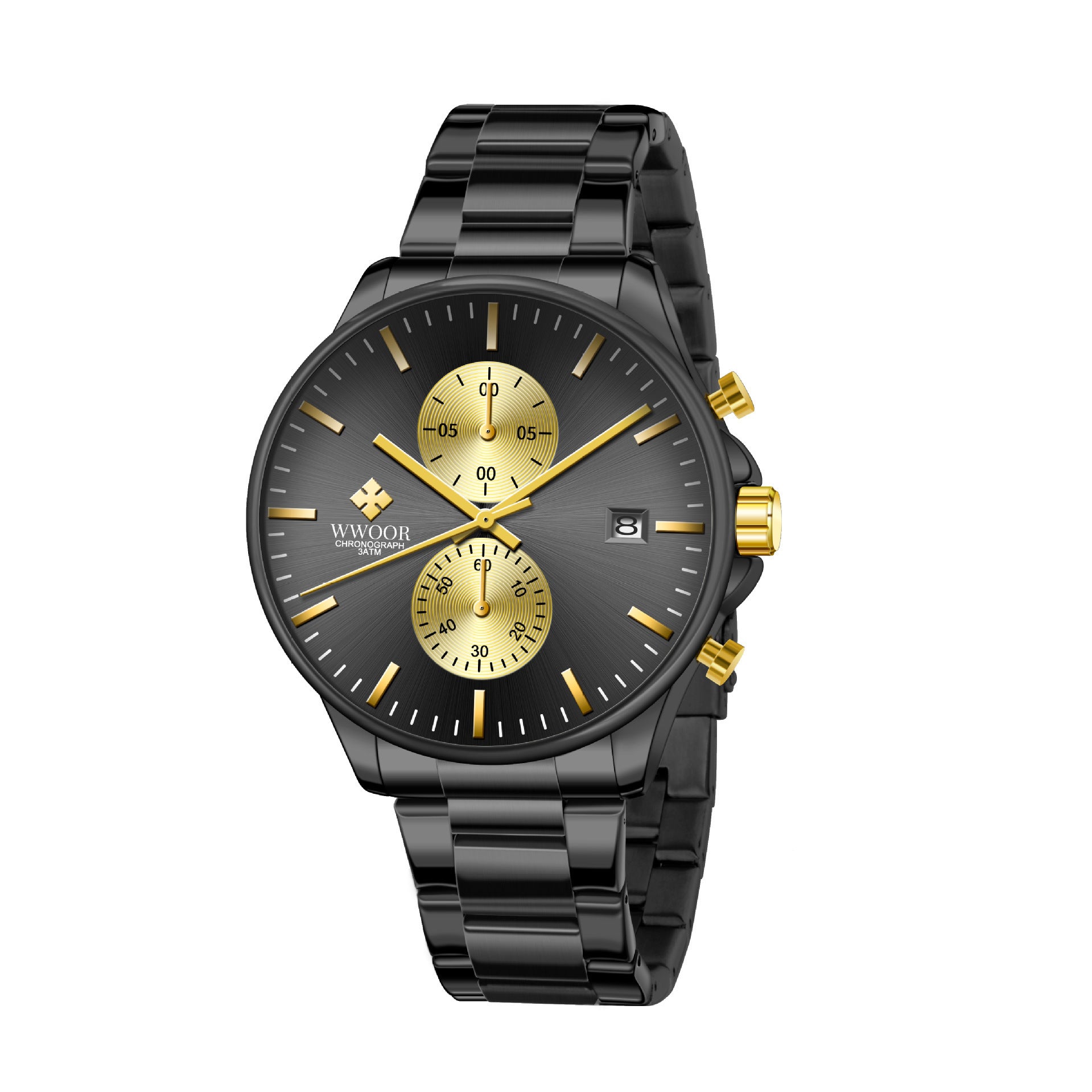 Mens Stainless Steel Quartz Watch