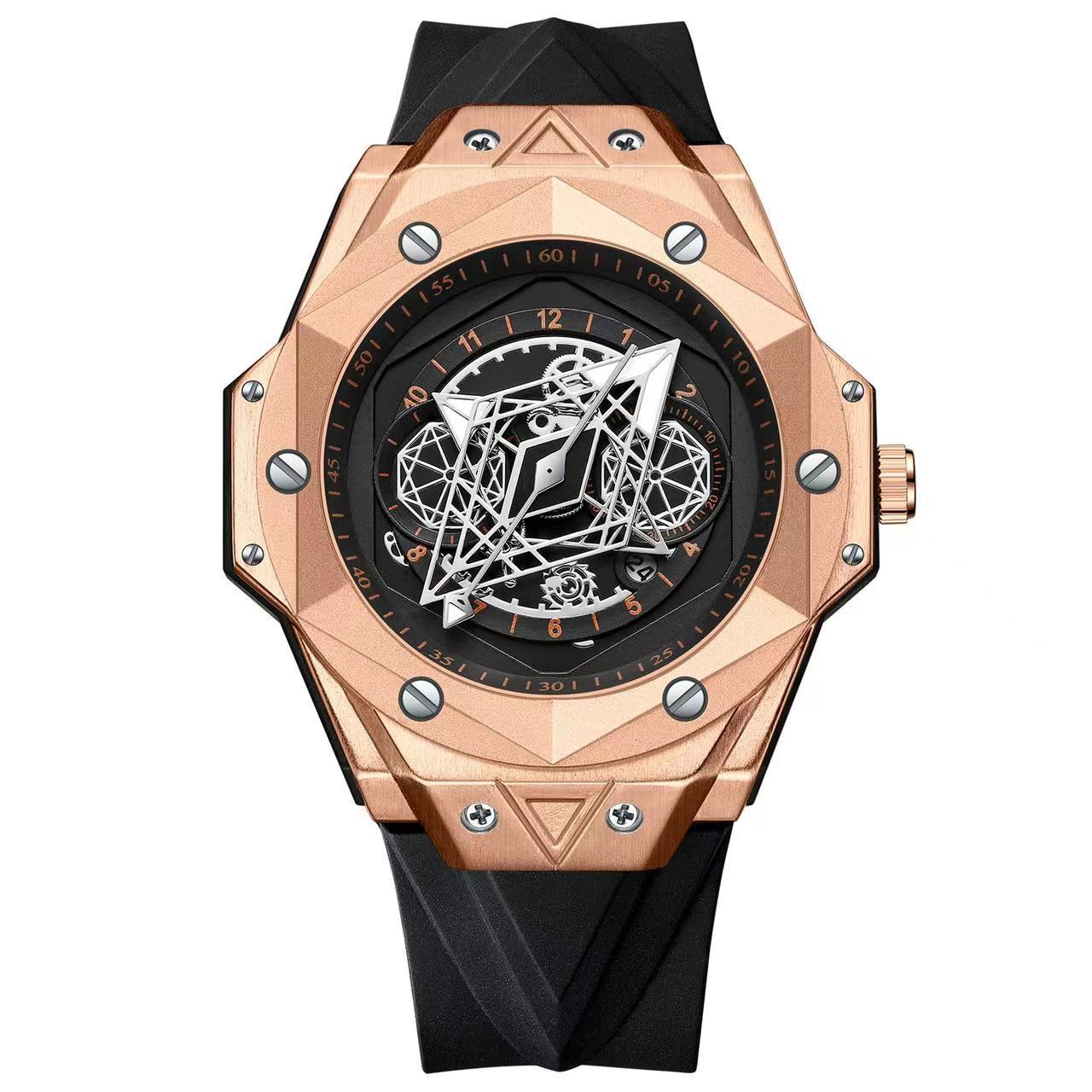 Guberson Mens Watch Waterproof Luminous Calendar