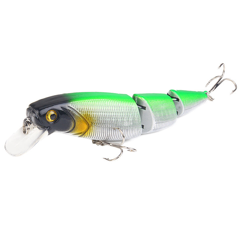 8-Color Colorful Three-Section Lure  Fishing Gear Products