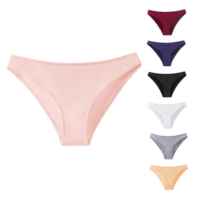 Women's Cotton Low Waist Breathable Underwear