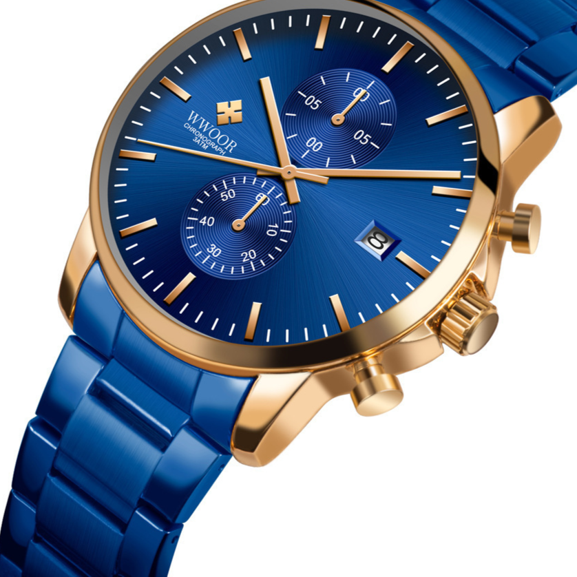 Mens Stainless Steel Quartz Watch