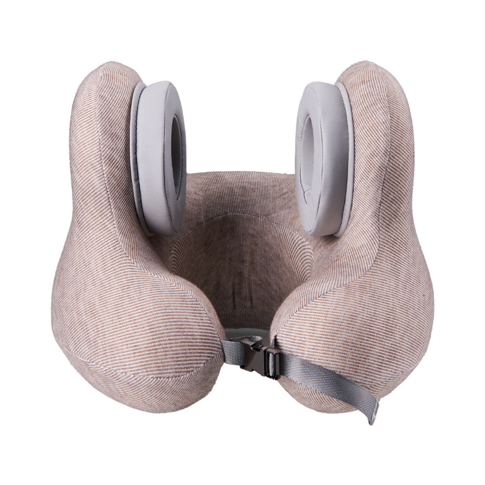Bluetooth Music Massage U-Shaped Travel Pillow