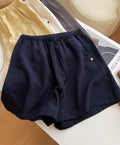 Women's Linen Blend Drawstring Shorts
