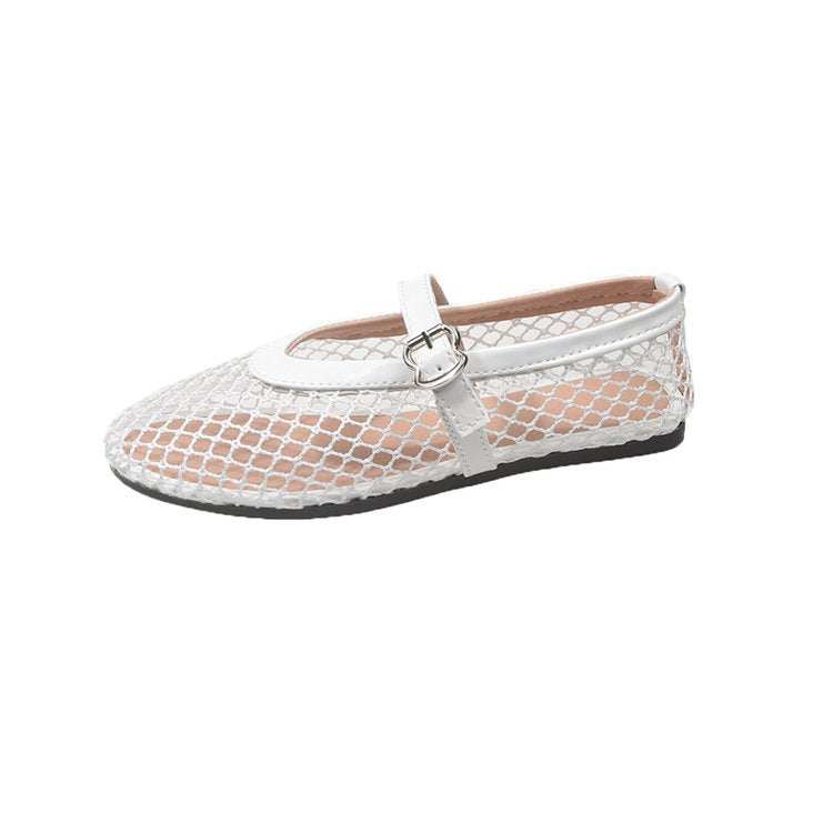 Womens Mary Jane Flat Sandals