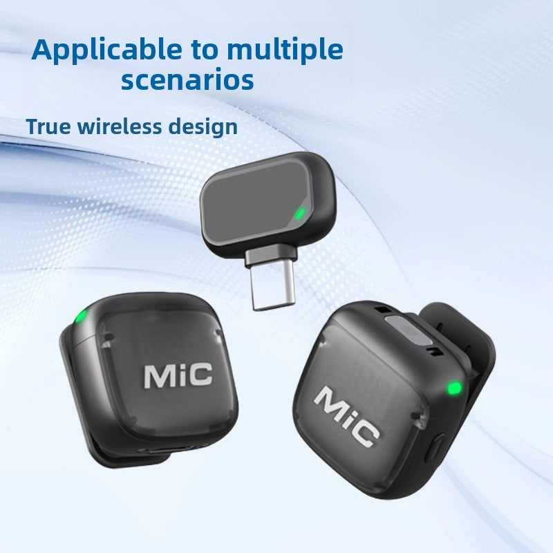 Portable Wireless Lavalier Microphone