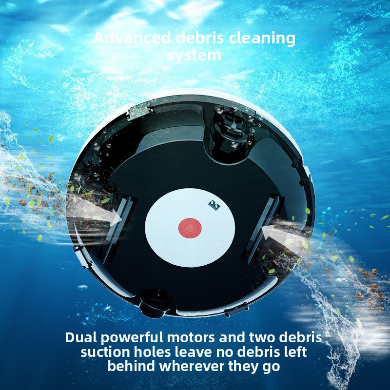 Intelligent swimming pool cleaning robot