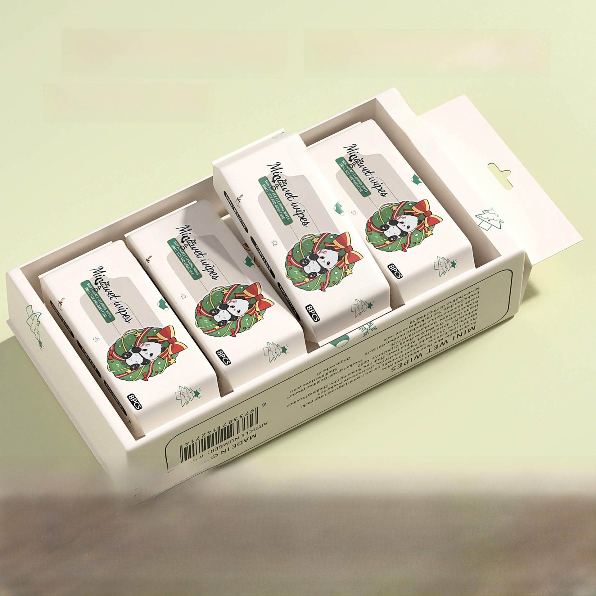 Mini Wet Wipes for Hand and Face Cleaning