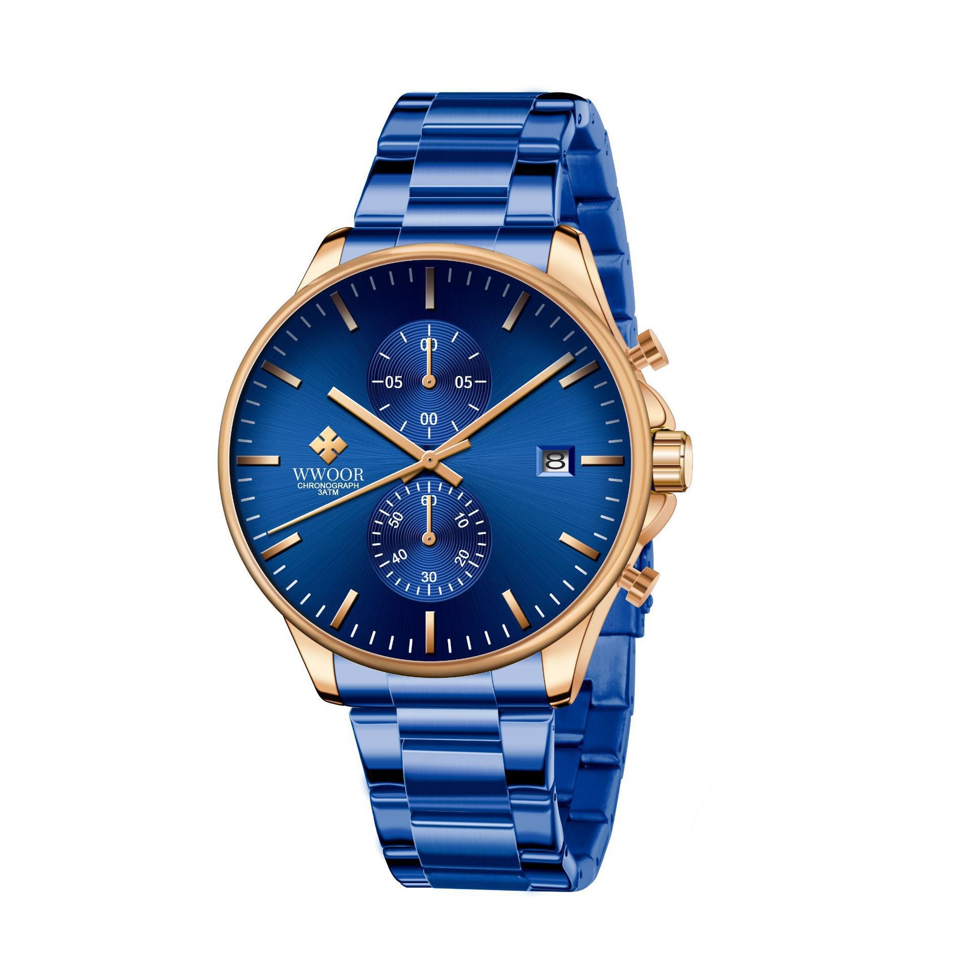 Mens Stainless Steel Quartz Watch