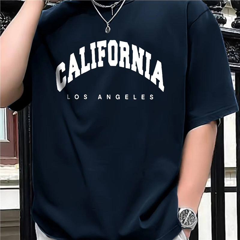 Men's Casual Loose Short-Sleeved Top