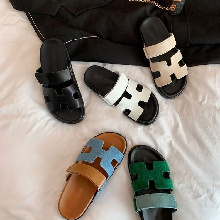 Women's platform slippers