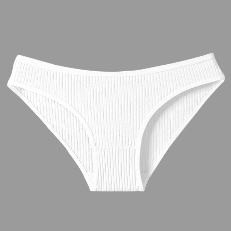 Womens Ribbed Cotton Underwear