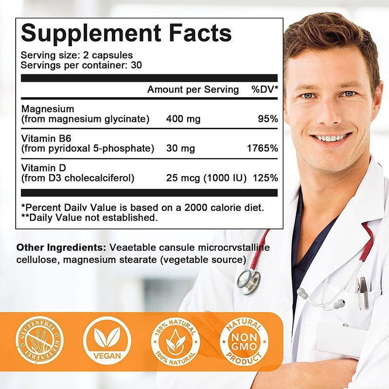 Magnesium Glycine Soft Capsules