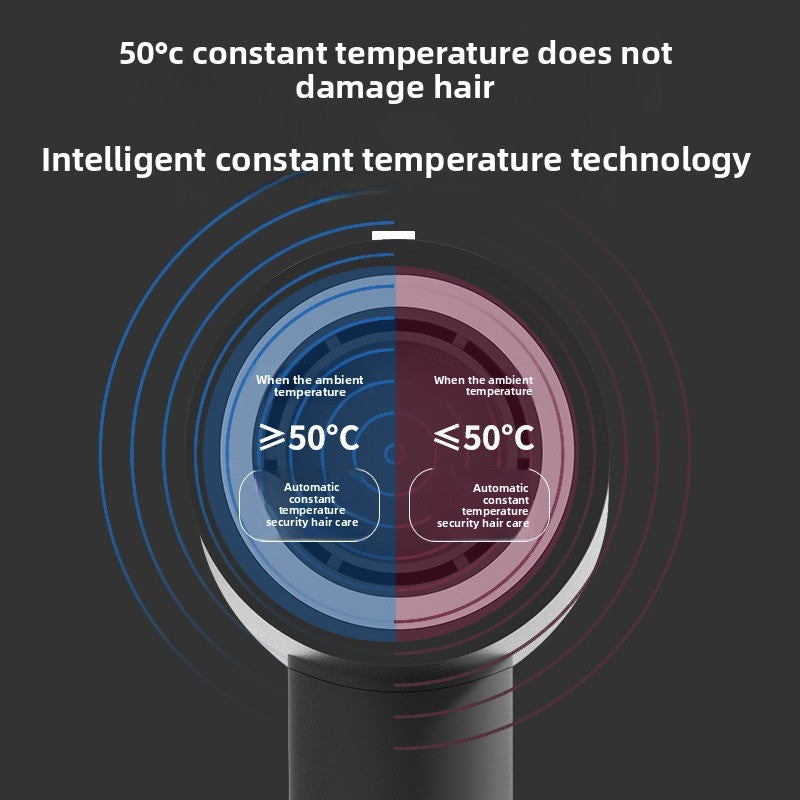 Touch Screen Hair Dryer with Negative Ion Technology