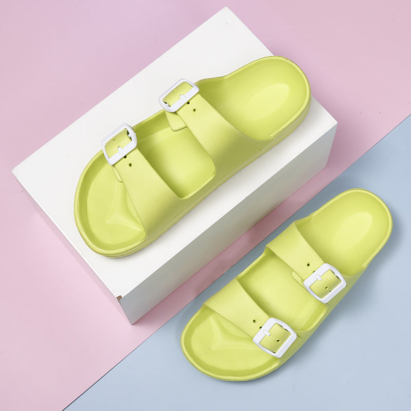 Womens Adjustable Strap Jelly Sandals