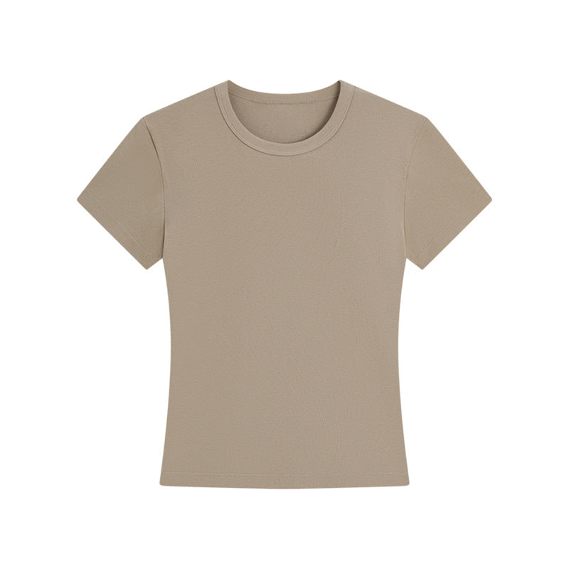 Womens Slim Fit Cotton Tshirt