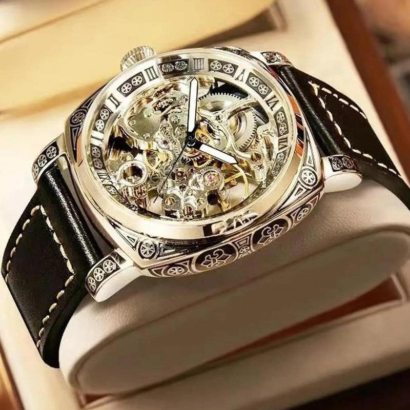 Automatic Skeleton Mechanical Watch
