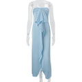 Elegant One-Shoulder Satin Dress