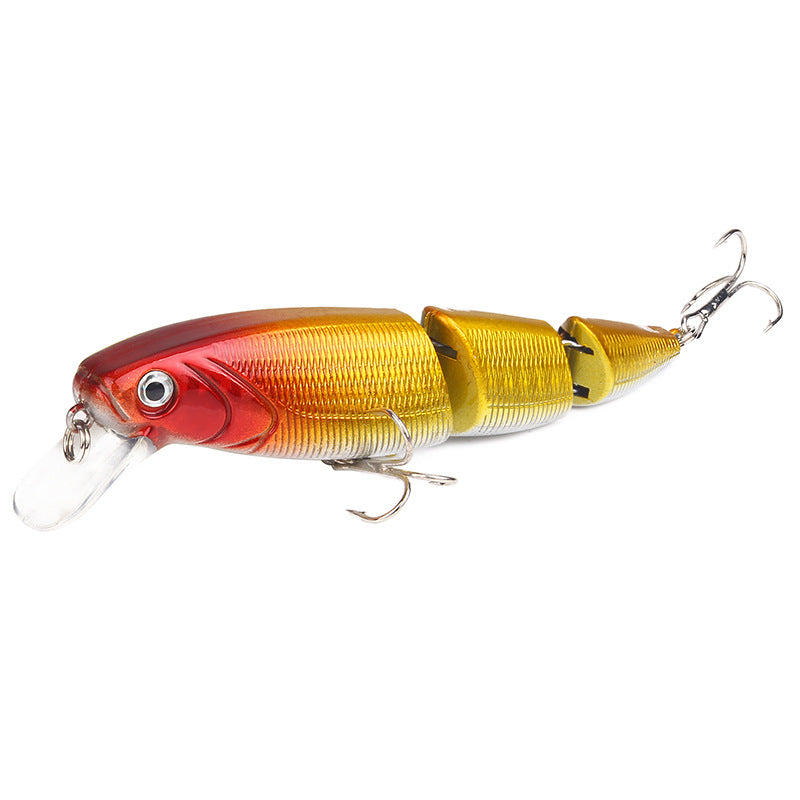 8-Color Colorful Three-Section Lure  Fishing Gear Products